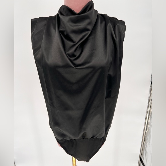 NWT Ro & De Tie Neck Bodysuit - Picture 2 of 9